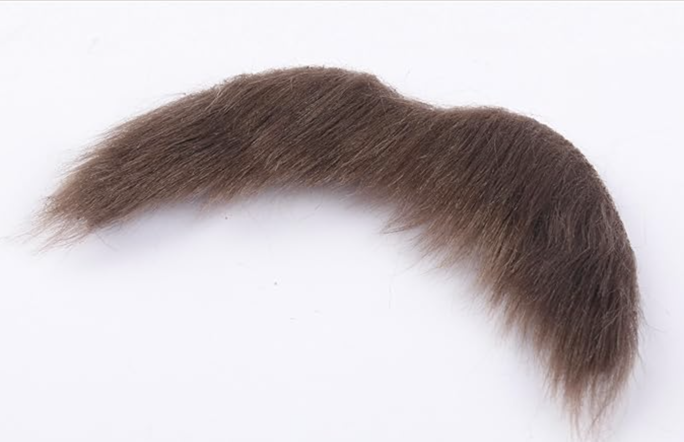 Chit Brown Mustache Halloween Costume